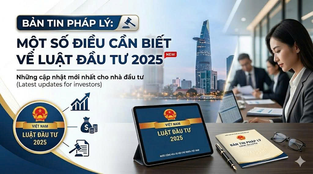 MỘT SỐ ĐIỀU CẦN BIẾT VỀ LUẬT ĐẦU TƯ 2025