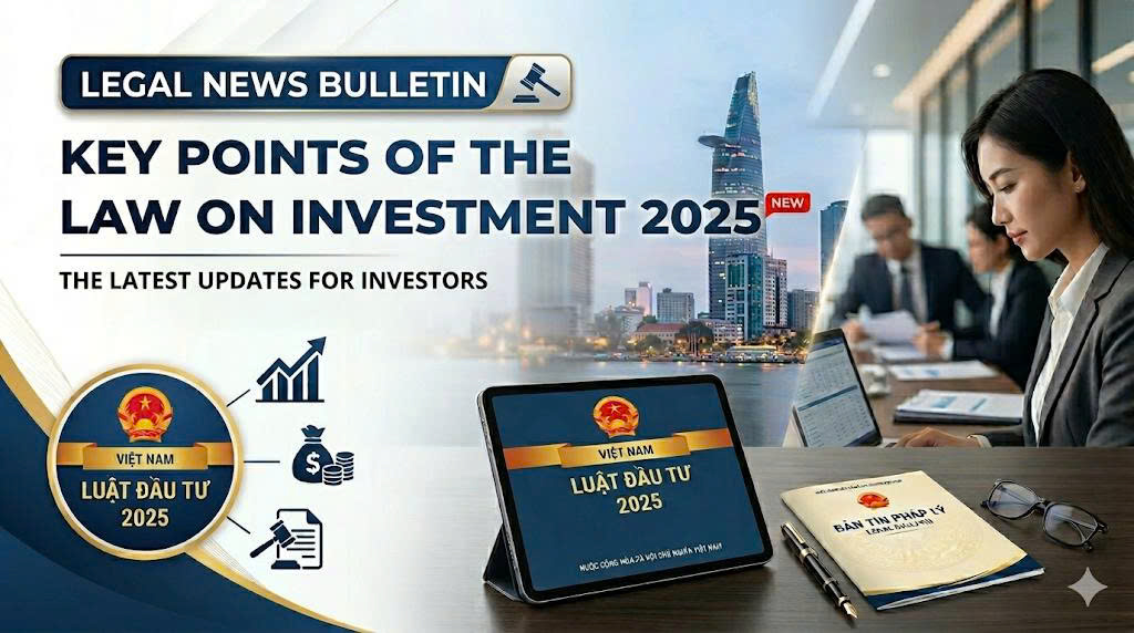 NEED-TO-KNOW LEGAL ISSUES IN THE LAW ON INVESTMENT 2025